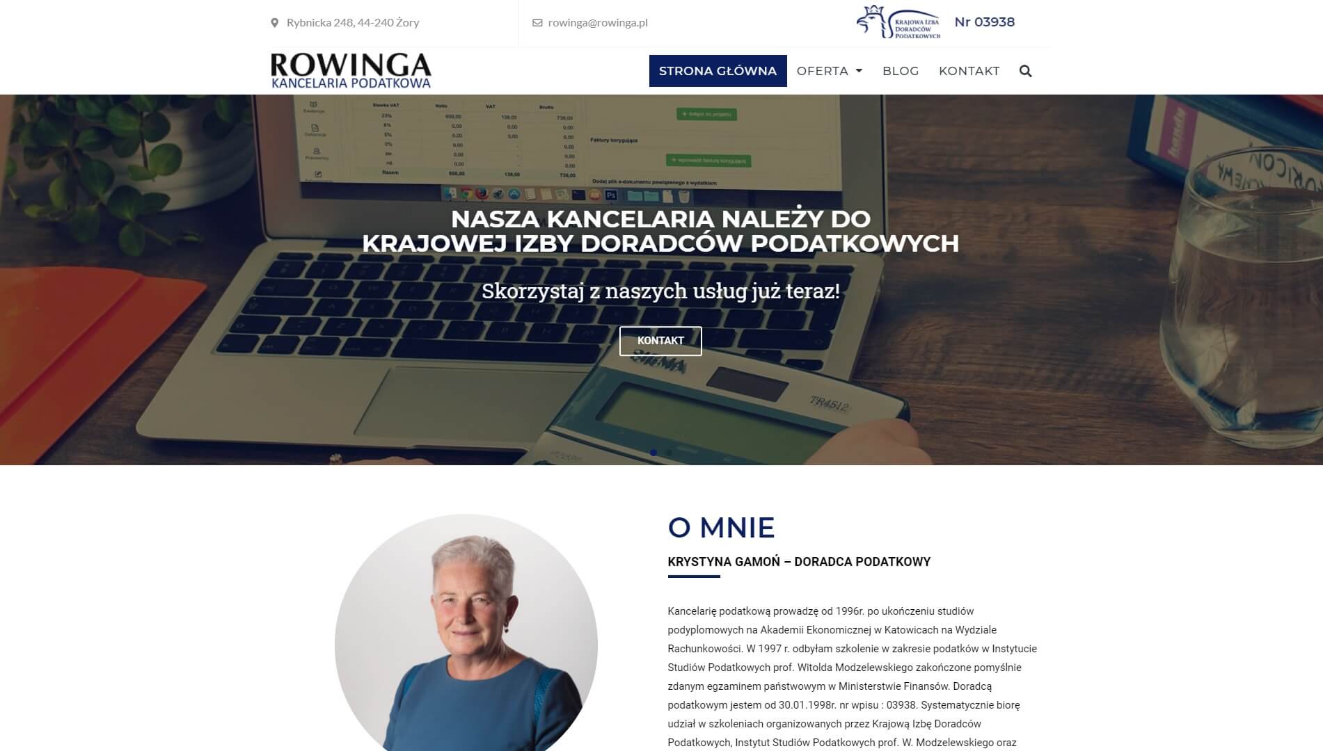 Rowinga – Kancelaria Podatkowa Żory