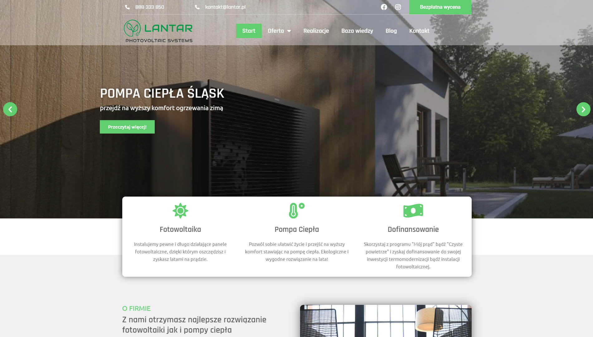 LANTAR – Fotowoltaika i Pompy Ciepła